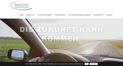 Desktop Screenshot of goetz-versicherungen.de